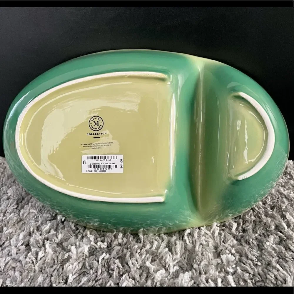 NWT Martha Stewart Watermelon Chip & Dip Tray